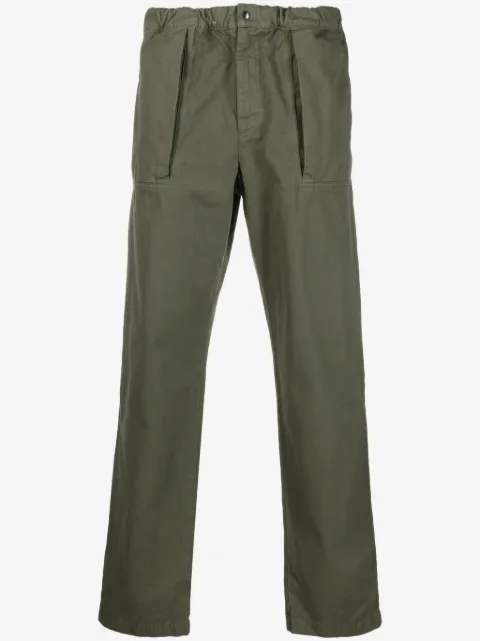 ASPESI pantalon en coton à coupe droite