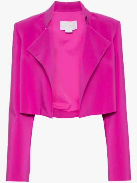 Genny blazer corta con detalles de cristal
