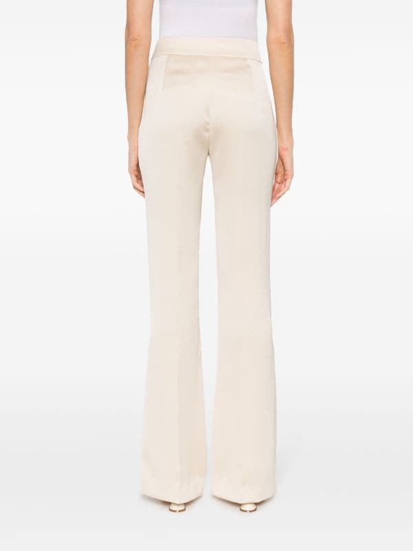 Genny Pantalones Acampanados Con Tiro Alto - Farfetch