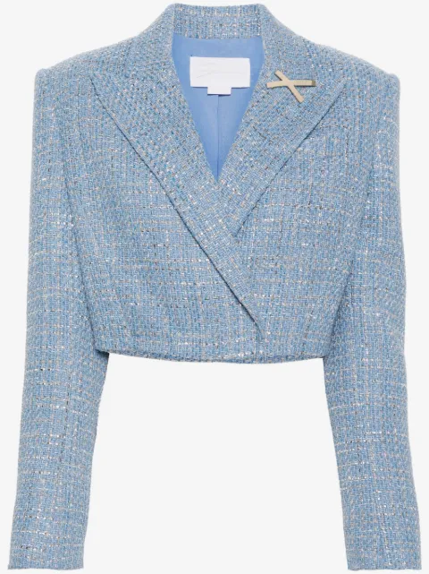 Genny cropped tweed jacket