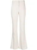 Genny flared tailored trousers - Neutrals