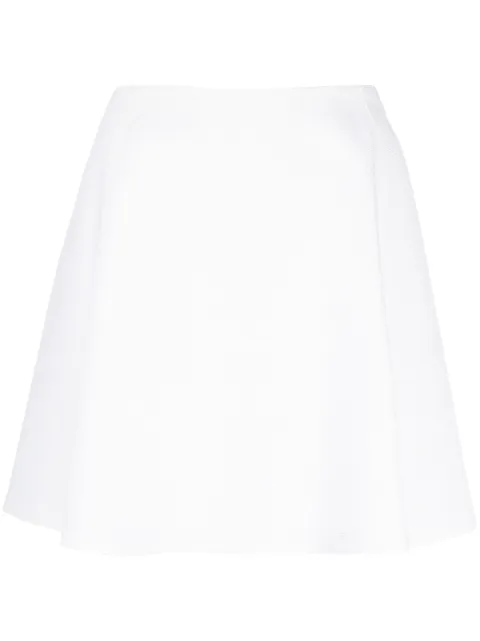 Genny high-waist A-line skirt