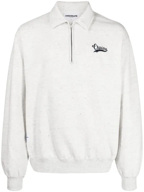 CHOCOOLATE sudadera con logo bordado 