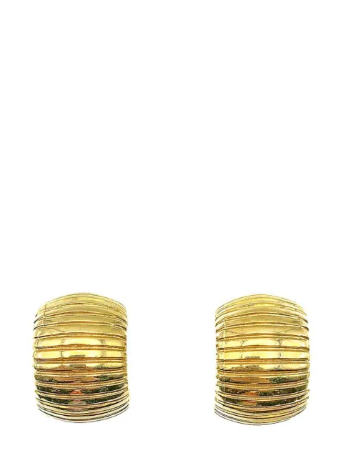 Christian Dior Pre-Owned Vintage Christian Dior Huggie Hoop Earrings 1980s