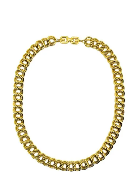 Givenchy Pre-Owned Vintage Givenchy Long Chunky Double Curb Chain 1980s