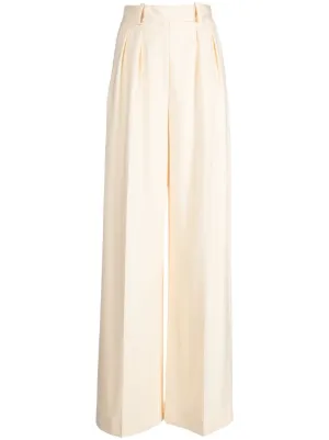 KHAITE High Waisted Pants for Women - Shop on FARFETCH