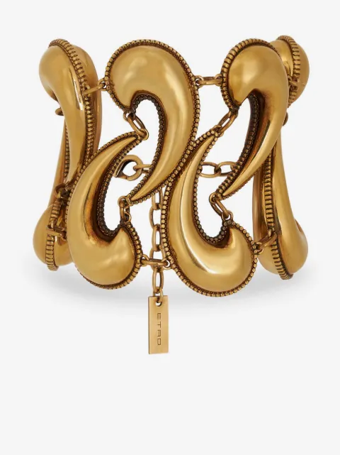 ETRO Pailey wide cuff bracelet