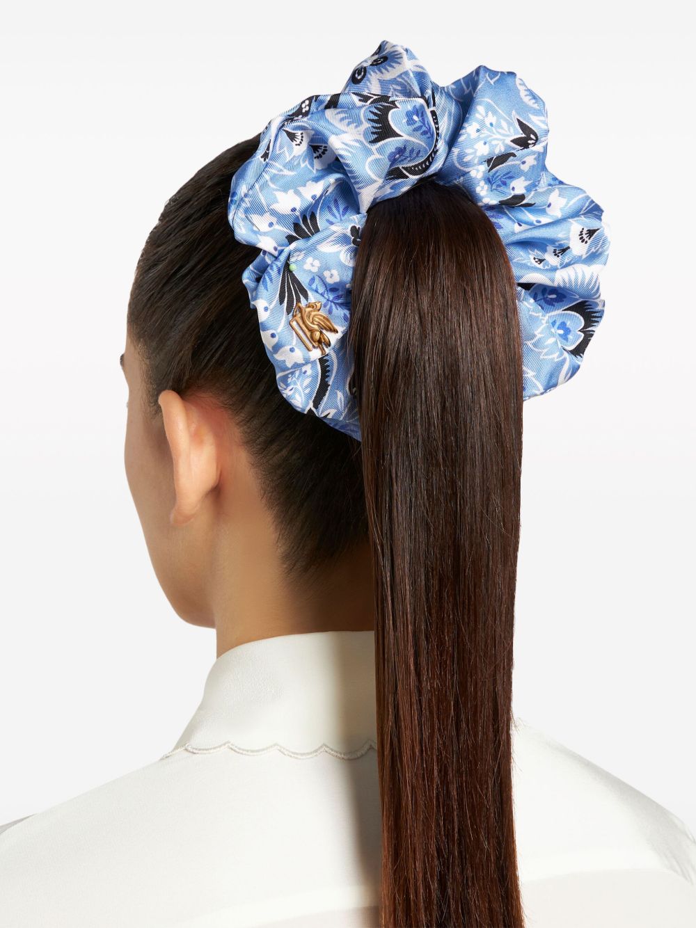 Cheap ETRO floral-print silk hair band Women