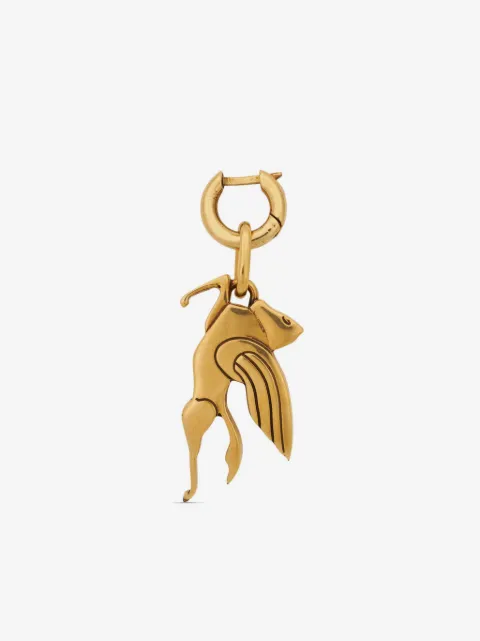 ETRO aretes con dije Pegaso