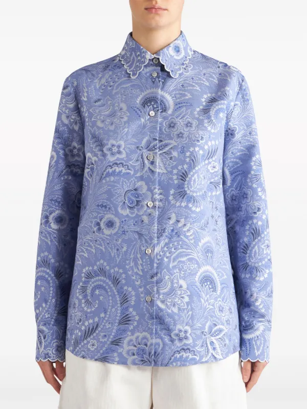 Tシャツ・カットソー ETRO FW23 PAISLEY PRINT SHIRT (11720_52040990) PAISLEY-PRINT T-SHIRT | T-shirt and Sweatshirts | ETRO