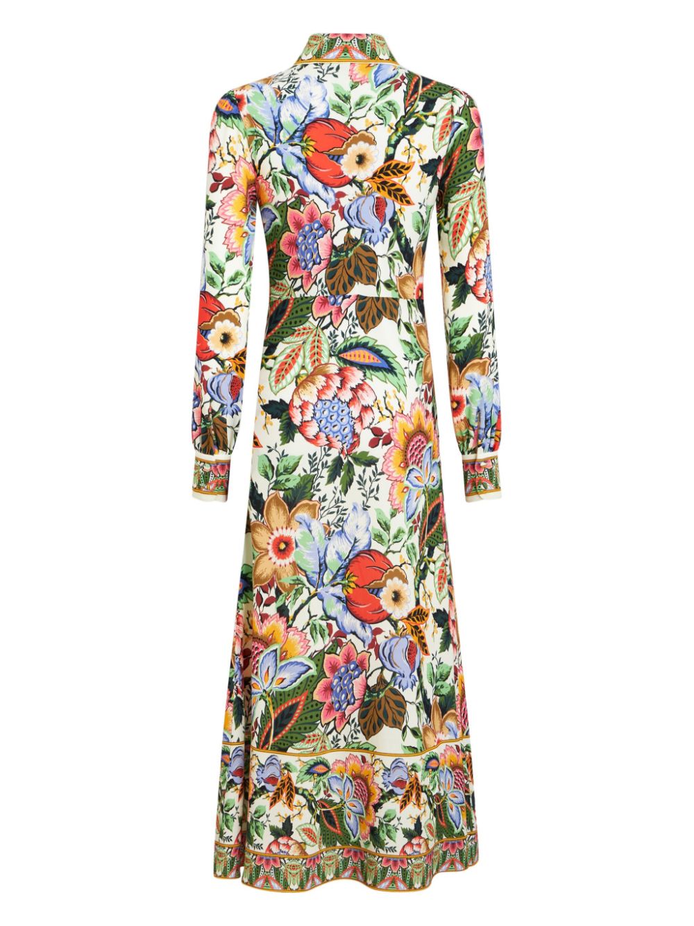 ETRO floral-print maxi shirt dress Women