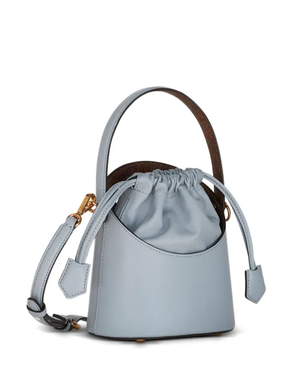 ETRO Saturno Leather Mini Bag | Blue | FARFETCH