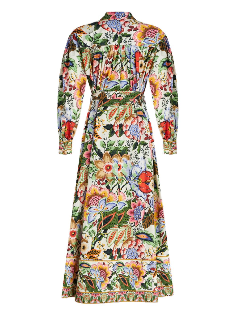 Affordable ETRO floral-print maxi cotton shirtdress Women