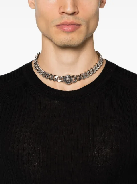Versace medusa chain for sale hotsell