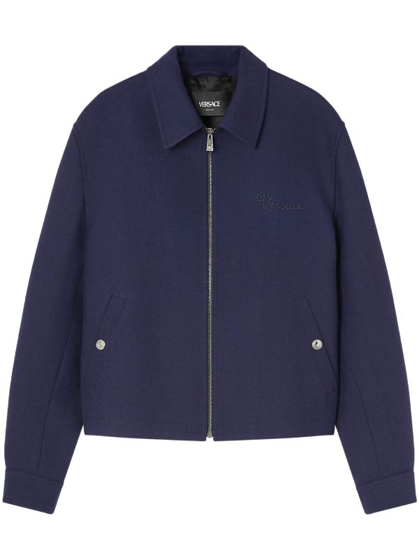 Versace nautical logo Blouson Jacket Farfetch