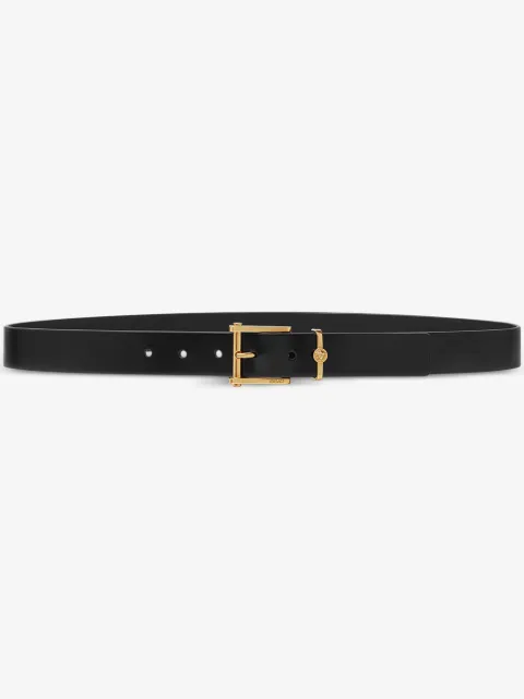Versace Column leather belt 3 cm