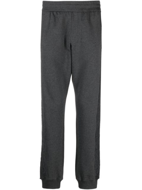 Versace Barocco-motif tapered track pants