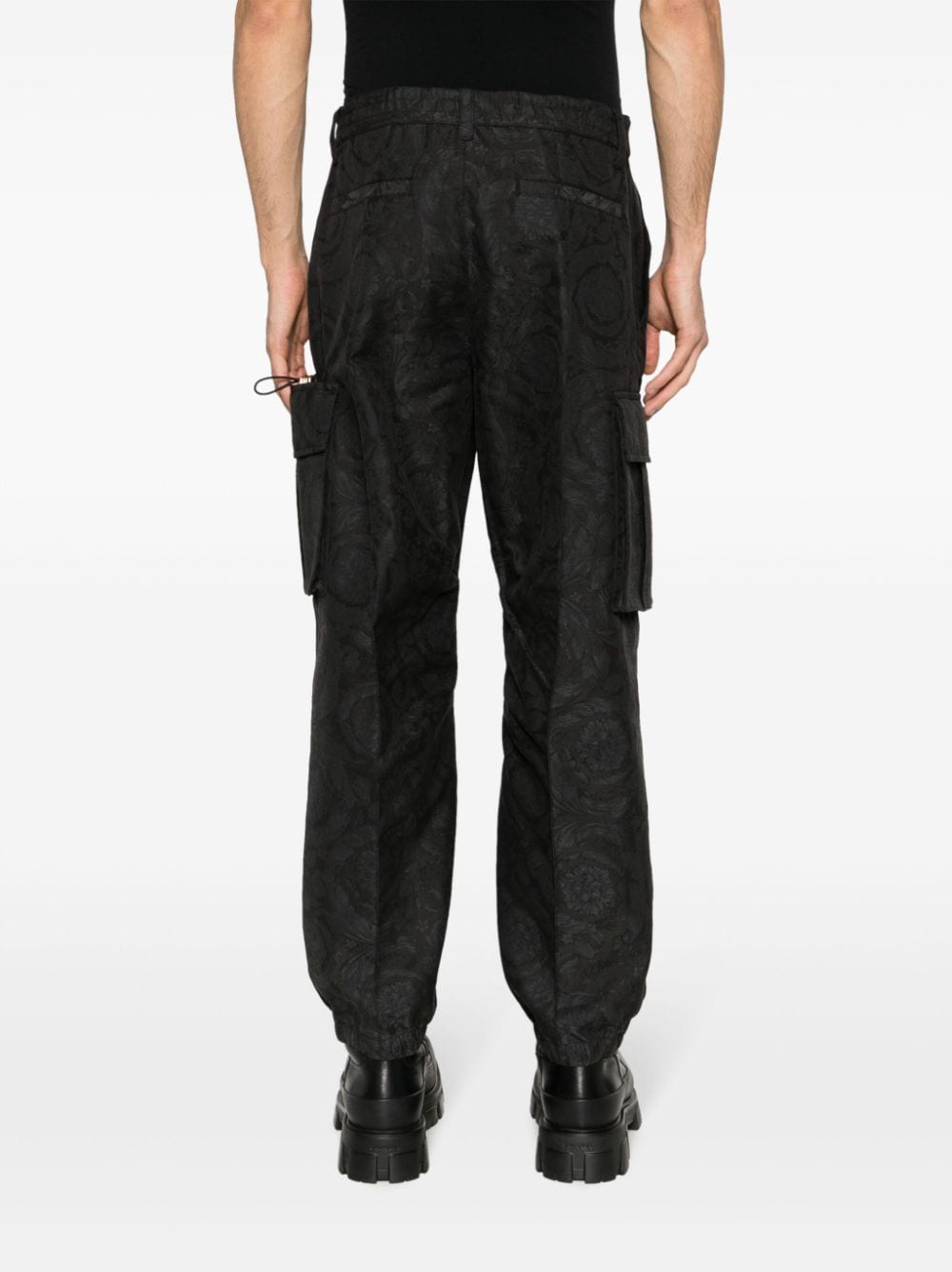 Versace Barocco-motif tapered-leg Cargo Trousers - Farfetch