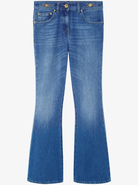 Versace Medusa flared jeans
