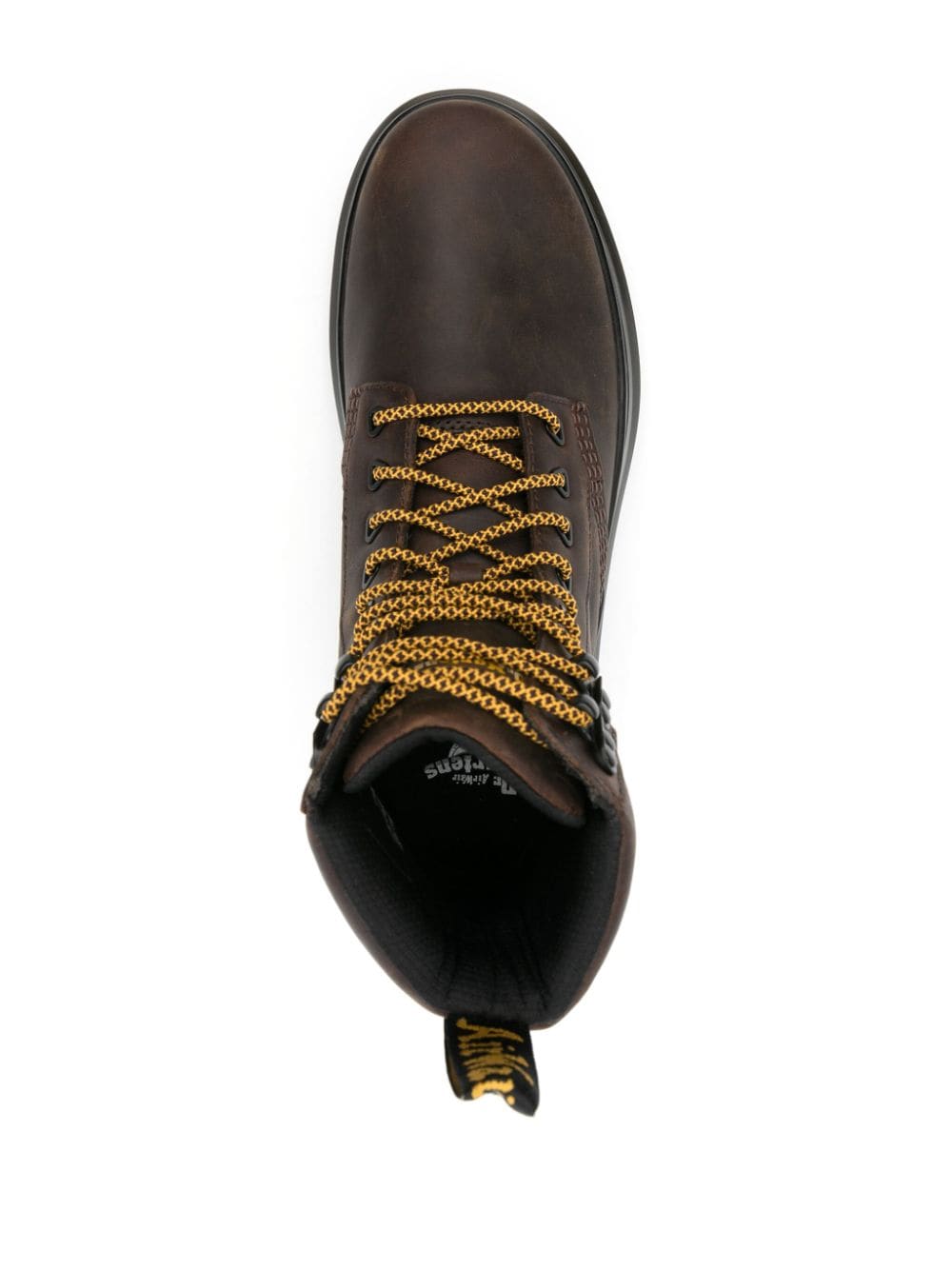 Shop Dr. Martens' Tarik Translucent-sole Leather Boots In Brown