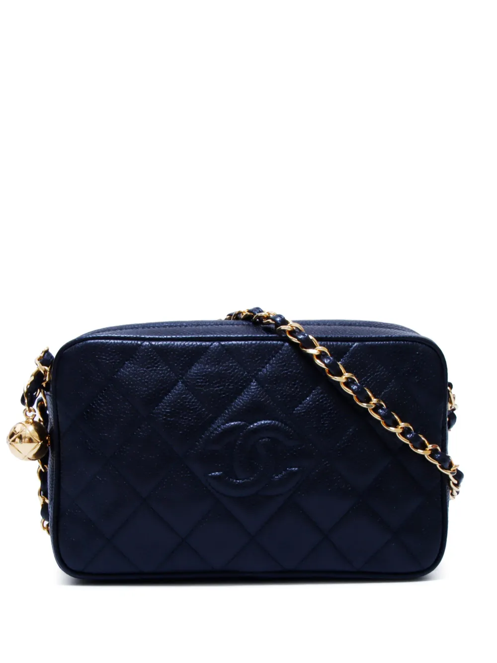CHANEL PreOwned 1995 CC diamondquilted Shoulder Bag Farfetch
