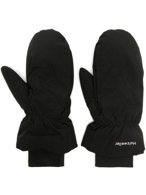Holzweiler guantes con diseño capitonado
