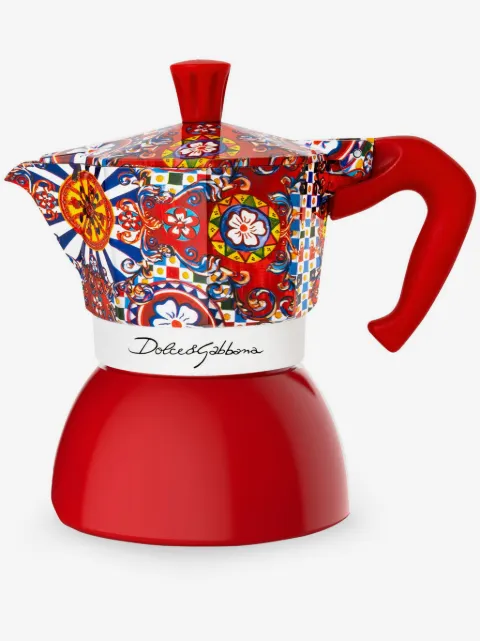 Dolce & Gabbana x Bialetti Moka Induction medium coffee maker
