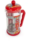 Dolce & Gabbana x Bialetti Carreto-print french coffee press - Red