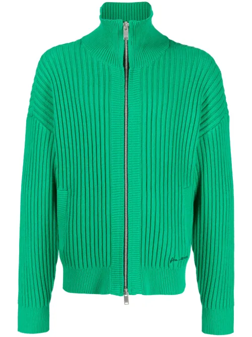 Veste côtelée à logo brodé - FIVE CM - Modalova