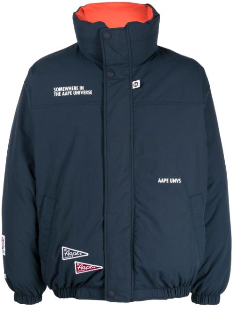 AAPE BY *A BATHING APE funnel-neck reversible jacket Men