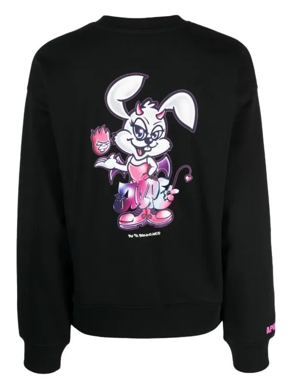 AAPE BY *A BATHING APE® グラフィック スウェットシャツ | ブラック 