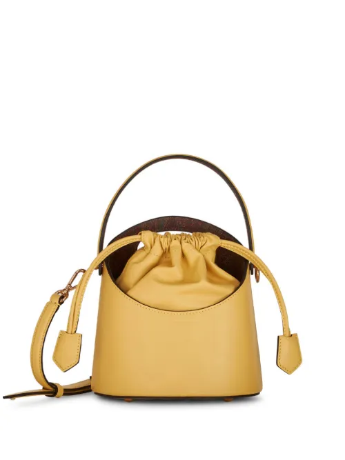 Sac seau Saturno en cuir - ETRO - Modalova