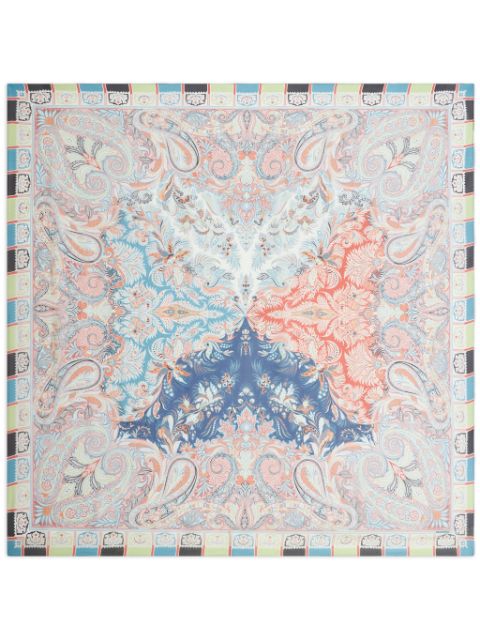 ETRO paisley-print silk scarf Women