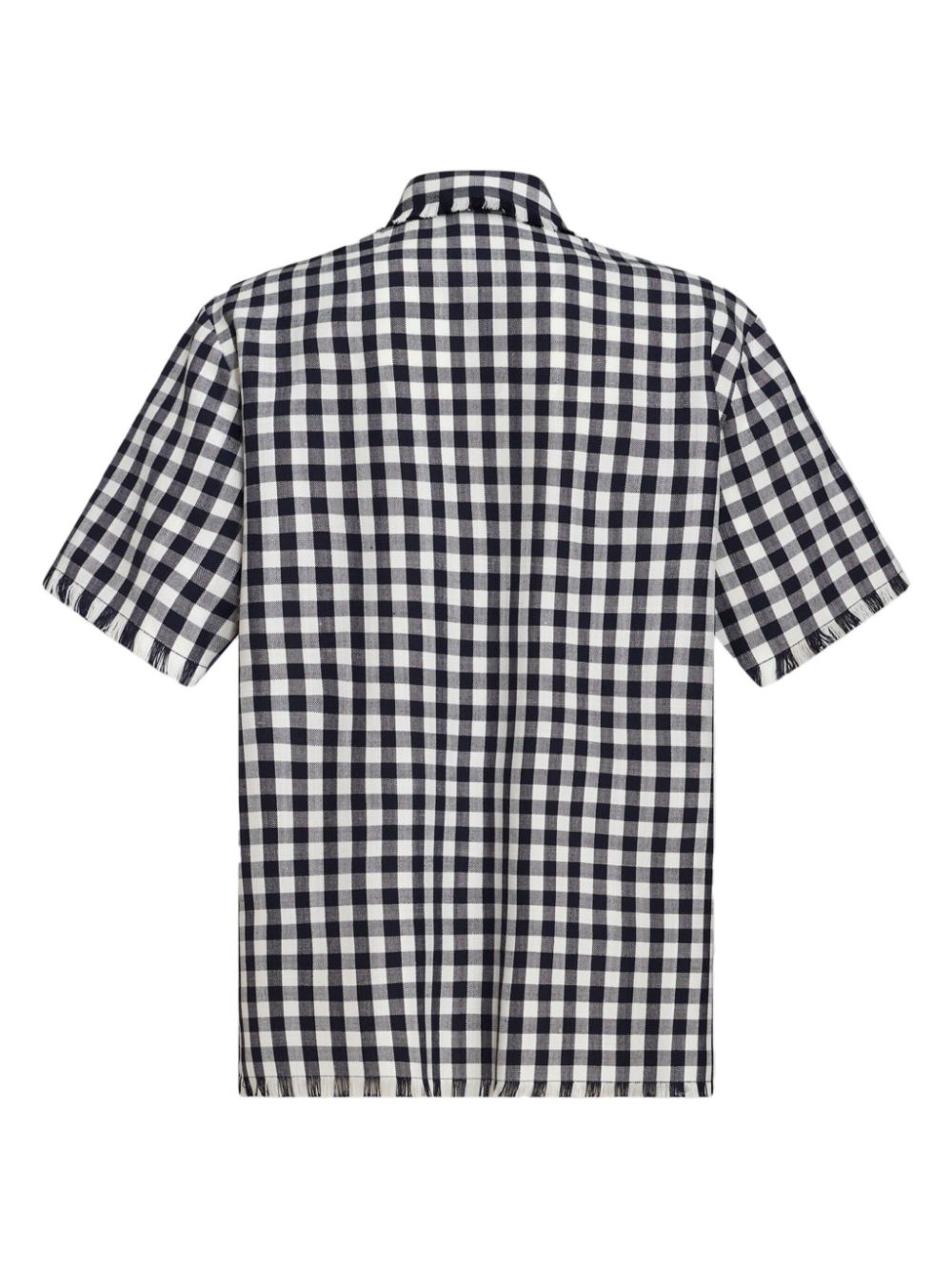 ETRO gingham-check short-sleeve shirt Women