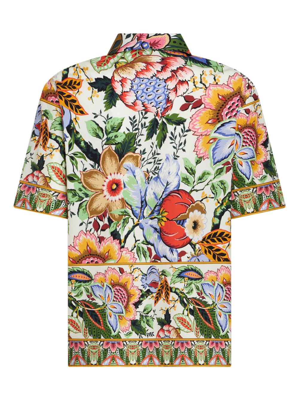 ETRO floral-print cotton shirt Women