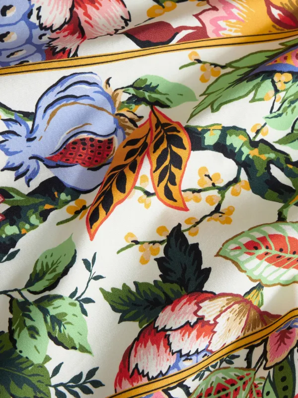 ETRO floral-print Cotton Shirt | Neutrals | FARFETCH JO