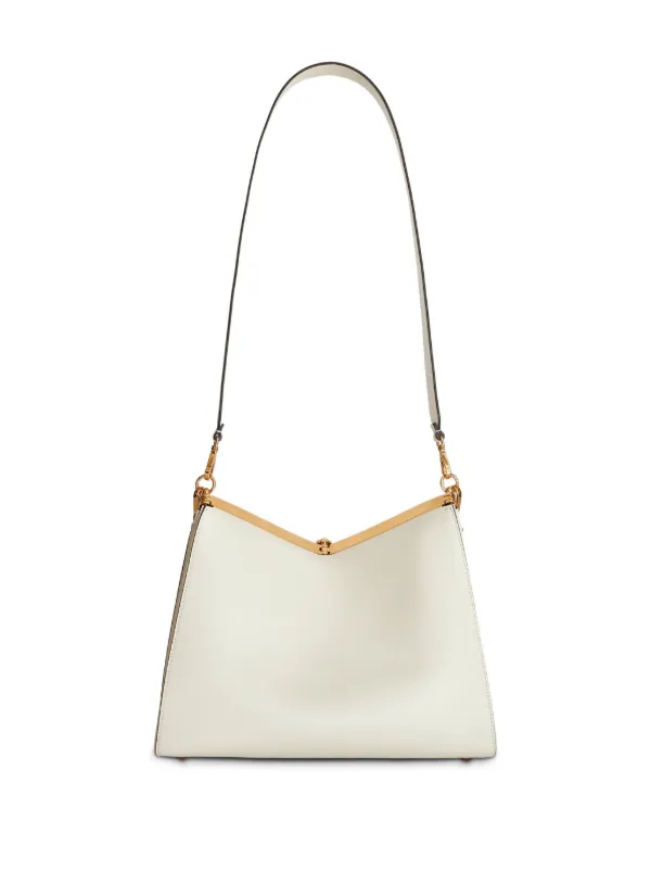 ETRO Vela レザーショルダーバッグ L | ホワイト | FARFETCH JP