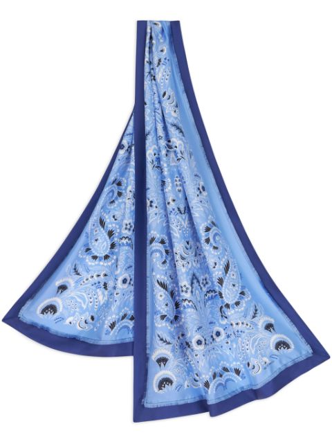 ETRO paisley-print silk scarf Women