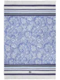 ETRO paisley-print beach towel - Blue