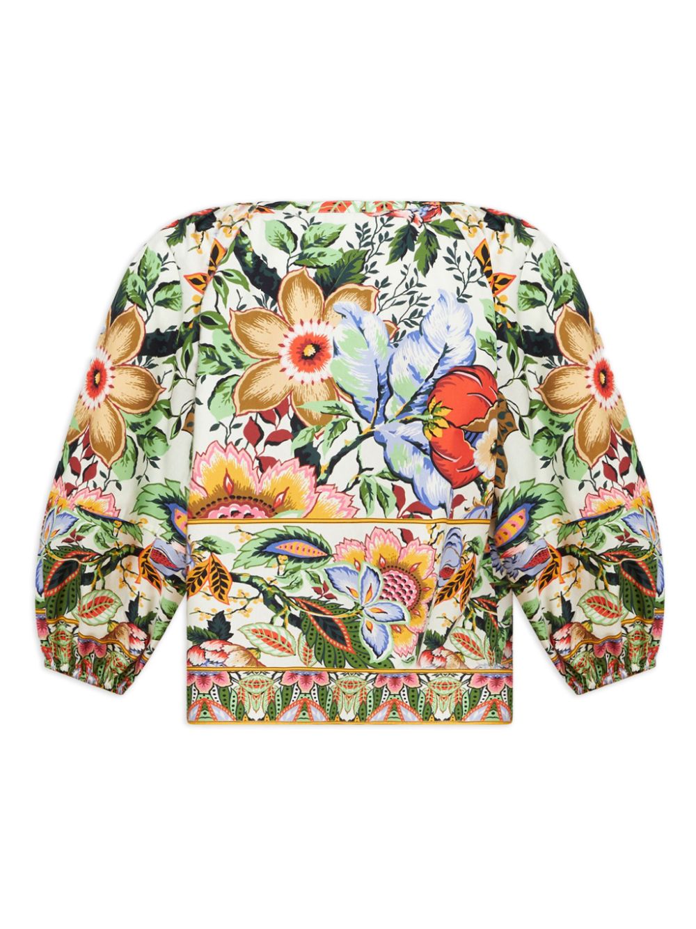 ETRO floral-print cotton blouse Women