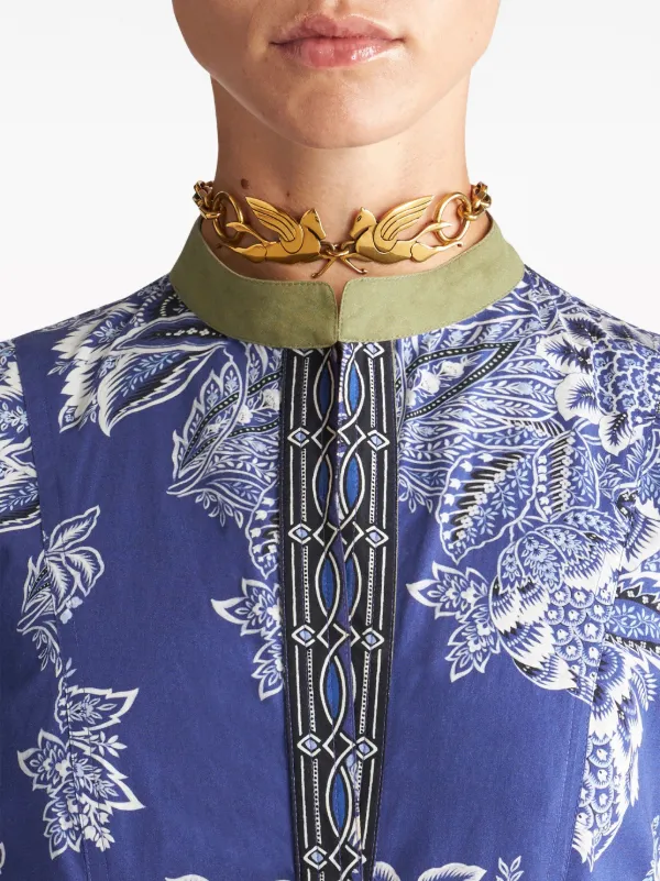 【時を超えた優雅さ】ETRO フローラル メッシュ マキシドレス ETRO フローラル マキシドレス | ホワイト | FARFETCH JP
