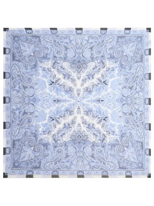 Foulard en soie à motif cachemire - ETRO - Modalova