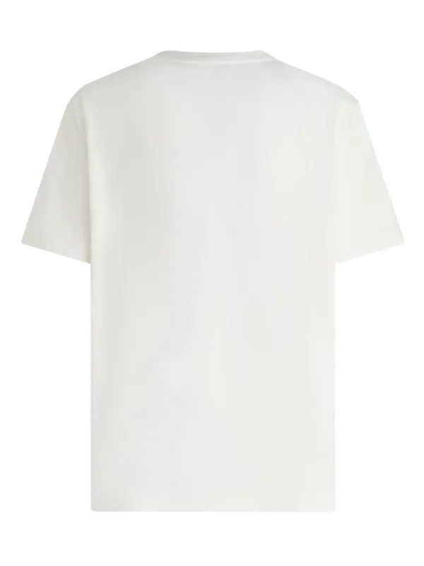 ETRO Pegaso-embroidered Cotton T-shirt | White | FARFETCH
