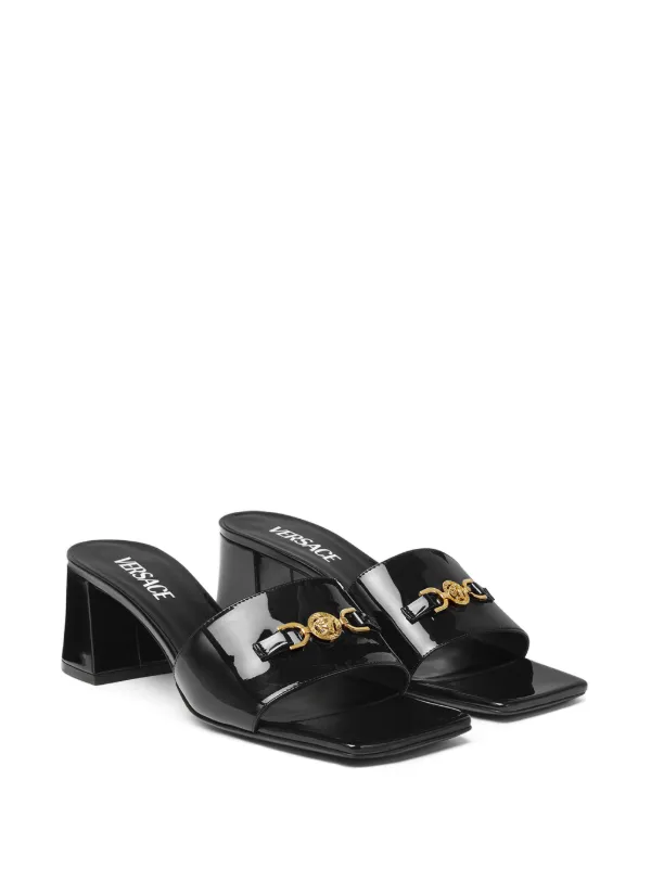 VERSACE♪セール♪MULE Versace Alia Medusa Head Leather Mules | Saks Fifth Avenue