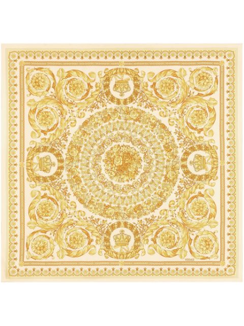 Versace Barocco silk scarf