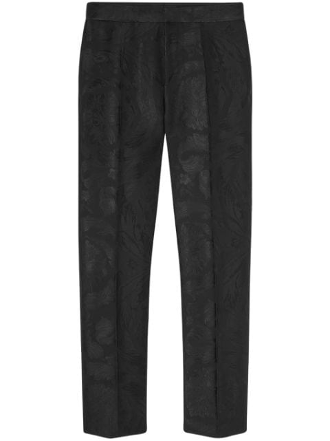 Versace Barocco jacquard tailored trousers