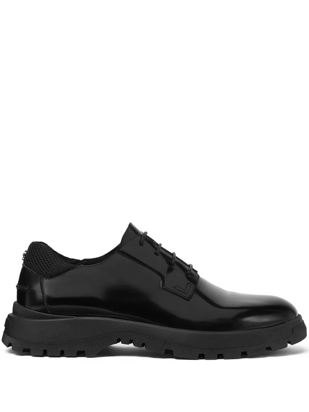 patent leather derby shoes