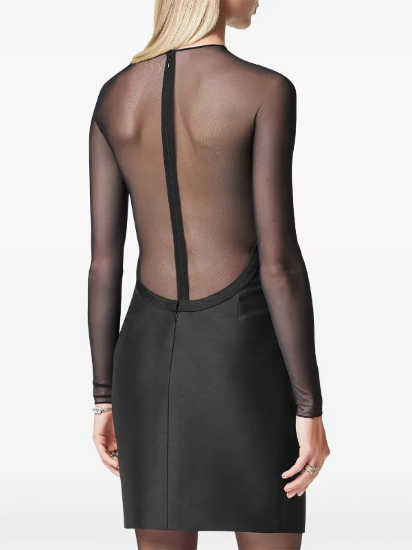 versace stretch neoprene backless dress Gothic Velvet Dress main image 1