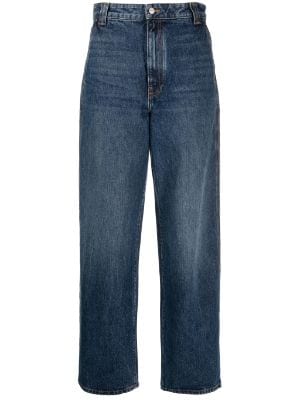 Levi's: Made & Crafted high-waisted wide-leg Jeans - Farfetch