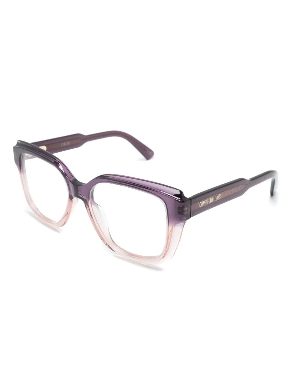 Dior Eyewear Prismeo S2F bril met vierkant montuur - Paars